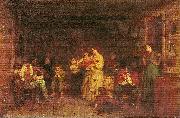 Eastman Johnson, Fiddling His Way